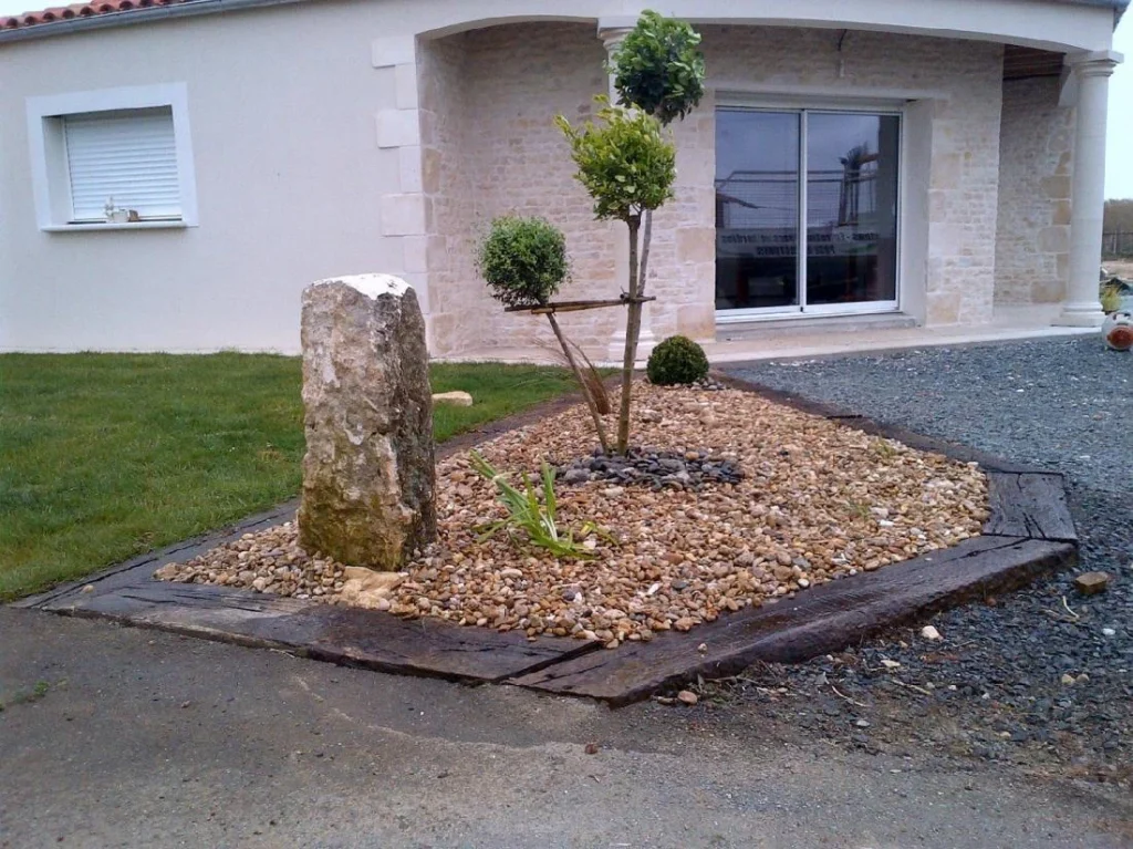 Aménagement extérieur pour jardin à Nalliers - NP Espace Vert